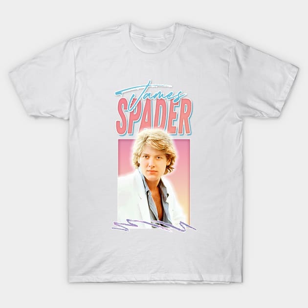 James Spader - Retro Aesthetic Style Fan Art Design T-Shirt by DankFutura